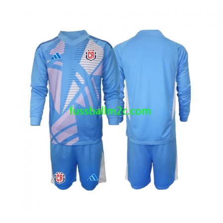 Fußballtrikots Costa Rica Torwart Kinder Heim Trikotsatz 2024 Langarm Fußballtrikots Costa Rica Torwart Kinder Heim Trikotsatz 2024 Langarm